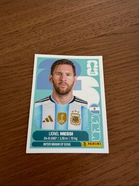 FIFA World Cup Messi Sticker
